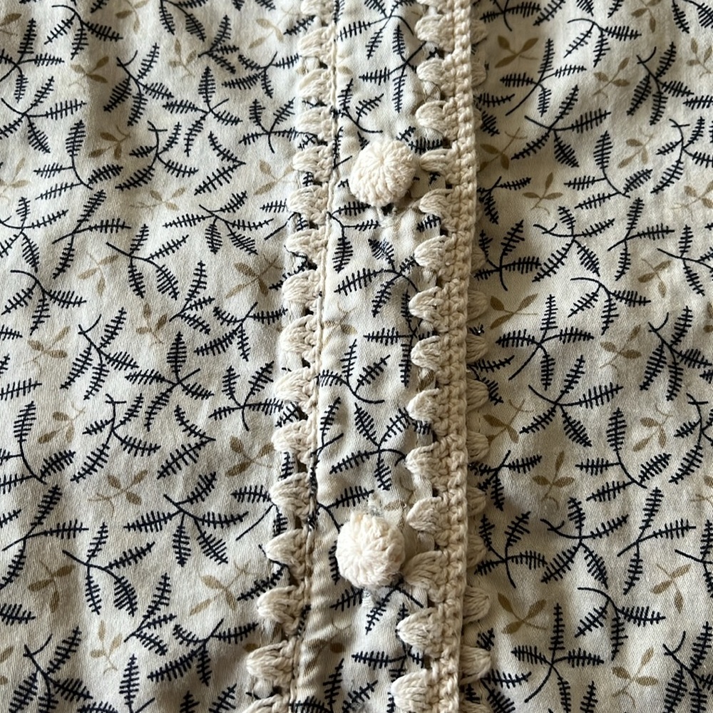 J.Jill Patterned Short Sleeve Shirt - Picture 11 of 12